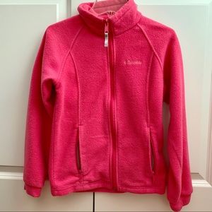 Columbia Girls’ Fleece Size 10/12 - Pink